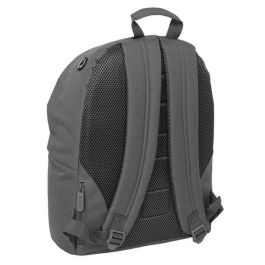 Kappa Basics Mochila para Portátil 14,1" Gris 31x41x16 cm