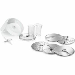 Bosch MUZ5VL1 Paquete de accesorios Veggie Love para máquina de cocina MUM 5, rallador, rebanador y 5 discos para frutas y verduras