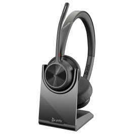 HP Poly Voyager 4320-M Microsoft Teams Certified USB-C Headset + BT700 Dongle + Charging Stand (218479-01)