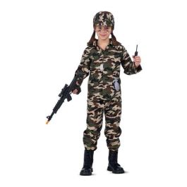 My Other Me Disfraz de Soldado Yo Quiero Ser, Verde, Talla 3-5 Años para Niños