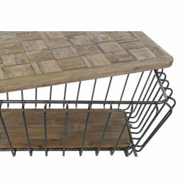 Mesa Centro Vintage DKD Home Decor Marron Negro 64 x 51 x 125 cm Mesa Centro Vintage DKD Home Decor Marron Negro 64 x 51 x 125 cm