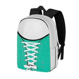 OMP! Mochila Sneakers Mint Turquesa 17 x 30 x 40 cm Algodón PU Poliéster Urbana
