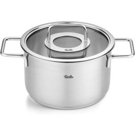 Fissler Pure Profi Olla de 20 cm con tapa de cristal, apta para inducción, gas, eléctrica y cerámica - 08611520000/0 Precio: 97.59000053. SKU: B1EJ7GHPQX