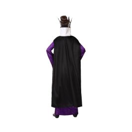 Disfraz de Bruja Malvada Hechicera para Niña, Vestido Largo Morado con Capa y Cuello Blanco, Ideal para Fiestas de Fantasía 3-4 Años Disfraz de Bruja Malvada Hechicera para Niña, Vestido Largo Morado con Capa y Cuello Blanco, Ideal para Fiestas de Fantasía 3-4 Años