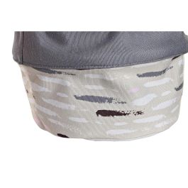 Cesta Ropa Basicos DKD Home Decor Gris Burdeos 28 x 30 x 28 cm (3 Unidades) Cesta Ropa Basicos DKD Home Decor Gris Burdeos 28 x 30 x 28 cm (3 Unidades)