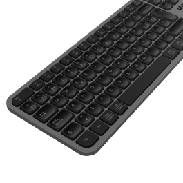 Phoenix technologies Teclado Inalámbrico Multidispositivo K300 Bluetooth y 2.4GHz para Windows, MacOS, iOS