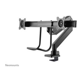 Neomounts Soporte de Mesa para 2 Pantallas hasta 32" NM-D775DXBLACK, Resorte de Gas, hasta 8kg