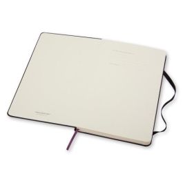 Cuaderno Moleskine Clasico Tapa Dura 9X14 192H 70Gr. Horizontal Con Goma Negra