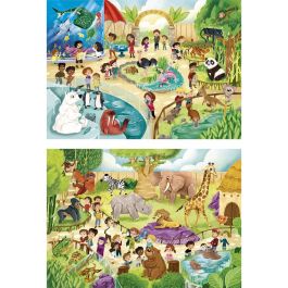 CLEMENTONI Puzzle Zoo 2x60 pzs Precio: 9.68999944. SKU: B16LJC5RXX