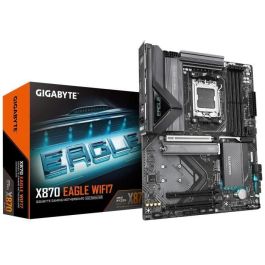 GIGABYTE Placa Base X870 EAGLE WIFI7 - Compatible con CPUs AMD Ryzen 9000, VRM de 14+2+2 fases, hasta 8000MHz DDR5 (OC), 4xPCIe 5.0 + 3xM.2, Wi-Fi 7, LAN 2.5GbE, USB 3.2 Gen 2x2 Precio: 279.59000036. SKU: B13KWHRWZQ