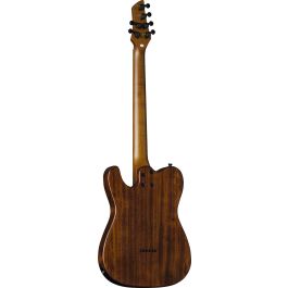 Eko Tero 701 Wildwood Guitarra Eléctrica - Natural, 6 Cuerdas, Mástil Arce Tostado, 22 Trastes, Pastillas SSS