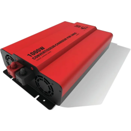 Eza Inversor-Cargador EZA3700628284680 - Onda senoidal pura 1000W, Cargador 20A, MPS automático, Control remoto LED