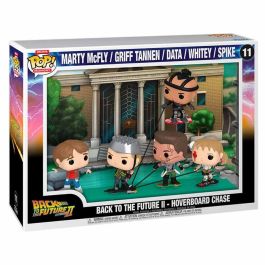 FUNKO Figura POP Moments Deluxe Regreso al Futuro Back To The Future Hoverboard Chase Precio: 89.95000003. SKU: B126G56NVM
