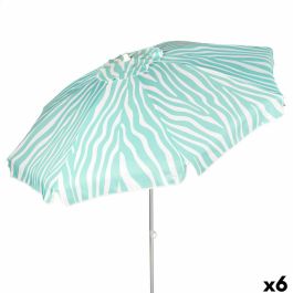 Sombrilla de playa Aktive Azul 200 x 195 x 200 cm (6 Unidades) Precio: 126.79000004. SKU: B1HTWBLM65