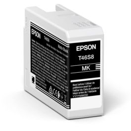 Epson T46S8 Cartucho de Tinta Negro Mate Original 25ml para Impresora Chorro de Tinta Epson UltraChrome Pro10 Precio: 32.69000009. SKU: B19Q6R6ZEE