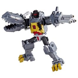 Hasbro HASG07485L0 Transformers Cyberworld Grimlock Bite and Battle, figura de 9 pulgadas, a partir de 6 años