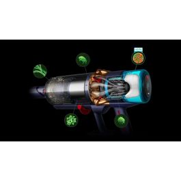 Dyson Gen5Detect Absolute Aspirador Escoba Inalámbrico HEPA, 262 AW, 70 min, Sin Bolsa, Azul Noche/Cobre
