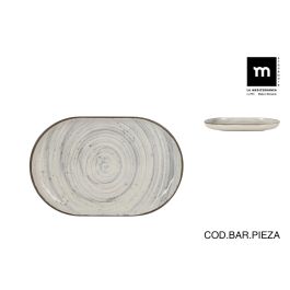 Fuente Ovalada Vortex Nordic Brillo 20x13x2 cm - Inde (24 Unidades) Precio: 63.99081612. SKU: B1AETQHBSB