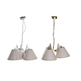 Lampara Techo Moderno DKD Home Decor Dorado Blanco 46 x 30 x 50 cm (2 Unidades) Precio: 89.49999982. SKU: B1FPFDAS4Q