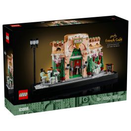 LEGO 10362 Cafetería Francesa: Decoración de Estantería Parisina Set para Adultos