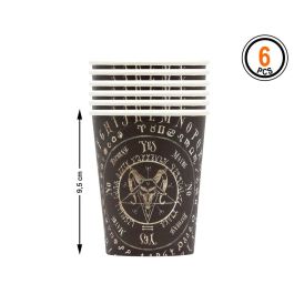 Vasos de Cartón 9.5 cm con Diseño de Tablero Ouija - Pack de 6 Unidades para Fiestas de Halloween y Temáticas Místicas Precio: 0.58999963. SKU: B1CV8629DQ