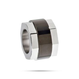 Abalorio Hombre Sector SAAL04 Negro Plateado Precio: 5.59000035. SKU: S0303681