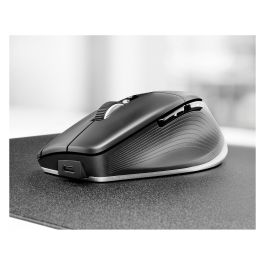 3DCONNEXION CadMouse Pro Wireless 3DX-700116 Ratón Inalámbrico Ergonómico para CAD, 7 Botones, 7200 DPI, Bluetooth/USB