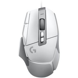 Logitech LOG5099206096325 G502 X Ratón Gaming con Cable, Botones Híbridos Lightforce, Sensor Hero 25K, Blanco