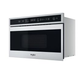 Microondas empotrable - WHIRLPOOL W6MN840 - Gris y negro - 22 L - 750 W - Grill 700 W - Acero inoxidable antihuellas Microondas empotrable - WHIRLPOOL W6MN840 - Gris y negro - 22 L - 750 W - Grill 700 W - Acero inoxidable antihuellas
