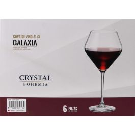 Bohemia Set de 6 Copas de Vino 610cc Colección Galaxia (4 Cajas)