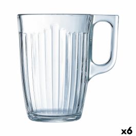 Taza Luminarc Nuevo Desayuno Transparente Vidrio (320 ml) (6 Unidades) Precio: 12.50000059. SKU: S2709499