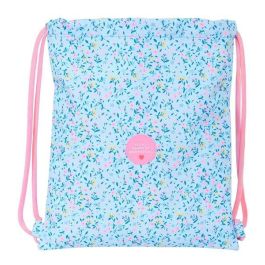 Bolsa Mochila con Cuerdas Vicky Martín Berrocal Paraíso Azul Rosa 35 x 40 x 1 cm Precio: 8.49999953. SKU: B1FWAKGNR2