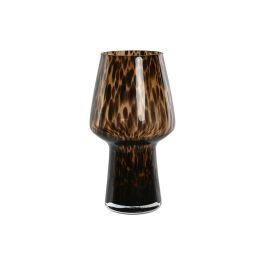 DKD Home Decor Jarrón Moderno de Cristal en Colores Marrón y Negro, con Medidas de 16.5 cm de Ancho, 16.5 cm de Largo y 29 cm de Alto Precio: 22.79000031. SKU: B16T5MGW62