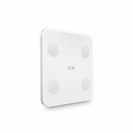 Báscula Digital de Baño SPC ATENEA FIT 3 Blanco Cristal Templado 180 kg 150 kg 1,5 Kg