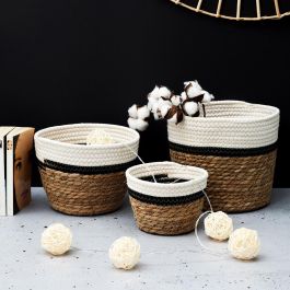 Home Deco Factory Juego De 3 Cestas Mirage Ecológico