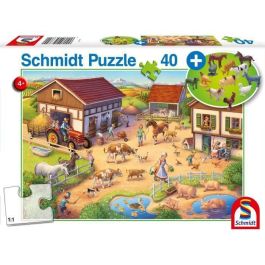 Una granja alegre, con complemento (animales) - 40 pcs - Schmidt Spiele Precio: 27.50000033. SKU: B14TXRH8B6