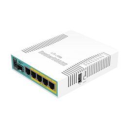 MikroTik hEX PoE Router 800 MHz, 128 MB RAM, 5 Puertos Gigabit Ethernet PoE Pasivo, 1x SFP, 1x USB, 12-57 V Precio: 65.88999945. SKU: B1D2MVLDY2