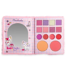 MARTINELIA 85475 Aquarius - Paleta Maquillaje Lulu y Duki con 12 Sombras, 4 Lip Gloss y 4 Rubores/Bronceadores (+4 años)