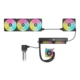 Corsair CO-9051001-WW Ventilador para Carcasa de Ordenador de 12 cm, Negro y Blanco