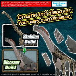 Bandai Plannosaurus Jurassic World - Kit de Montaje Titanosaurus - Figura Articulada de Dinosaurio - Model Kit - Sin Herramientas - EAN 4573102690951