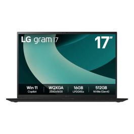 LG 17Z90T Portátil Gram 17" WQXGA Intel Core Ultra 7 255H 32GB RAM 1TB SSD Windows 11 Home Negro