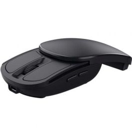 Trust Zylo Ratón Plegable Inalámbrico 25733 para portátil/PC hasta 2400 DPI, receptor USB-C, 5 meses batería