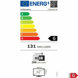 Televisor LG NanoCell 75NANO82T6B 75"/ Ultra HD 4K/ Smart TV/ WiFi