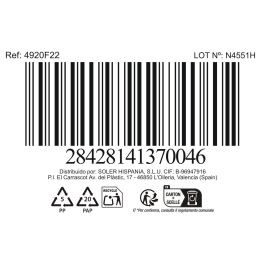 La Mediterranea Fuente Oval Alerre, Plato Grande de Servir, Dimensiones 33.8 x 15.3 x 2.5 cm, 697 g, Material Md (12 Unidades)