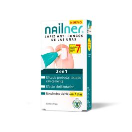 Nailner Lápiz 2 en 1 Antihongos Uñas 4 ml Tratamientos Manicura Pedicura
