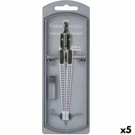 Compás Faber-Castell Plateado articulado (5 Unidades) Precio: 56.50000015. SKU: S8422001