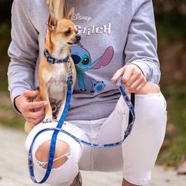 Cerdá t1XXS:XXS/XS Collar Premium para Perros Stitch Talla XXS/XS Azul Oscuro