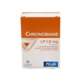 PILEJE Chronobiane Lp 1,9Mg. 60 Comprimidos - Complemento Alimenticio con Melatonina para Conciliar el Sueño Precio: 19.5000003. SKU: B18TTHBCQR