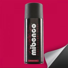 Mibenco Spray Goma Liquida 400 mL Rojo Frambuesa Mate MIB71423027