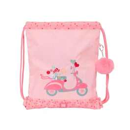 Bolsa Mochila con Cuerdas Moos Passion Multicolor 35 x 40 x 1 cm Precio: 4.49999968. SKU: B189JMWEPF